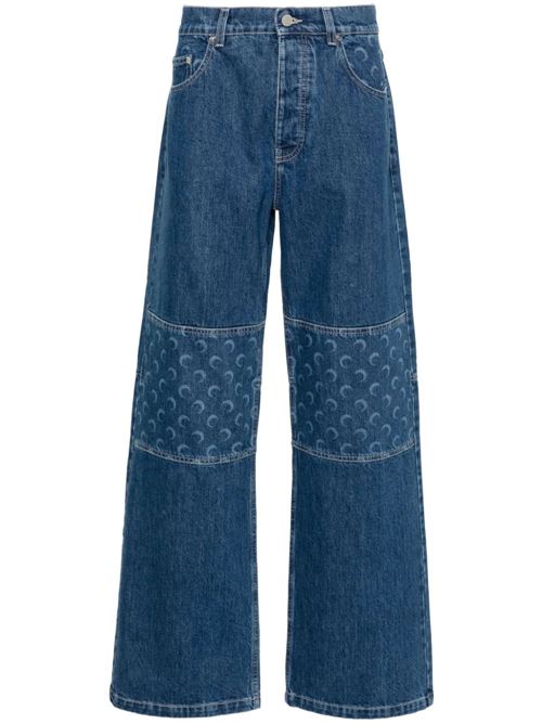 Jeans in debim di cotone blue Marine Serre | MPA042DDEN0001BL50